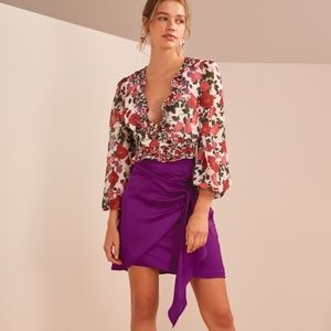 Infinity Skirt in Grape by keepsake SZ S